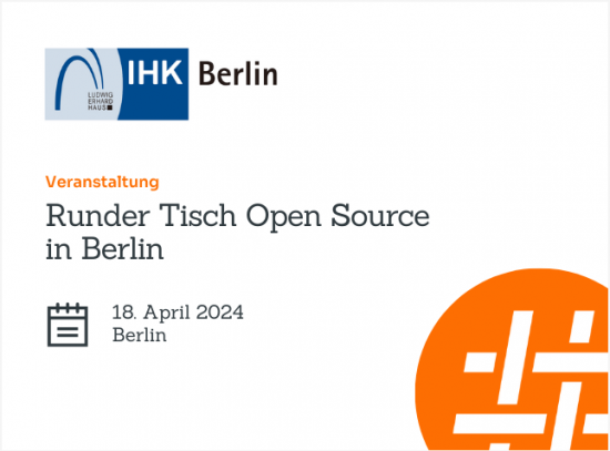 Runder Tisch Open Source IHK Berlin