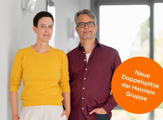 Doppelporträt Jutta Horstmann Peer Heinlein