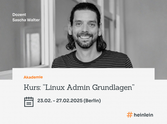 Kurs Linux Admin Grundlagen Interview Sascha Walter