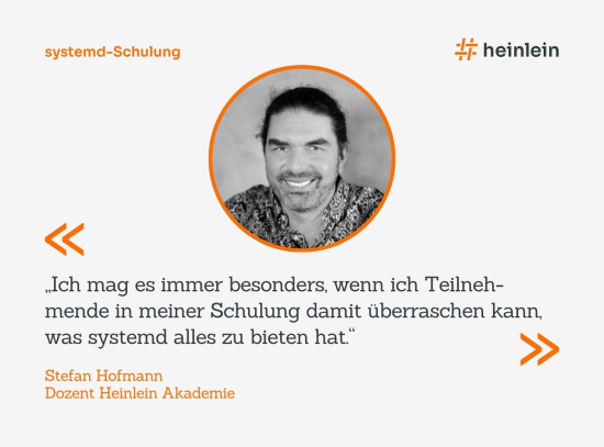 heinlein akademie systemd zitat stefan hofmann