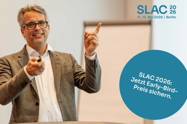SLAC 2026: Bis 4. Februar Early-Bird-Ticket sichern | Heinlein Support GmbH