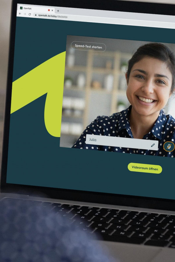 Videokonferenzlösung OpenTalk Login