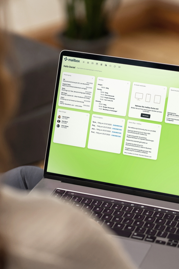 mailbox - der digitale Arbeitsplatz